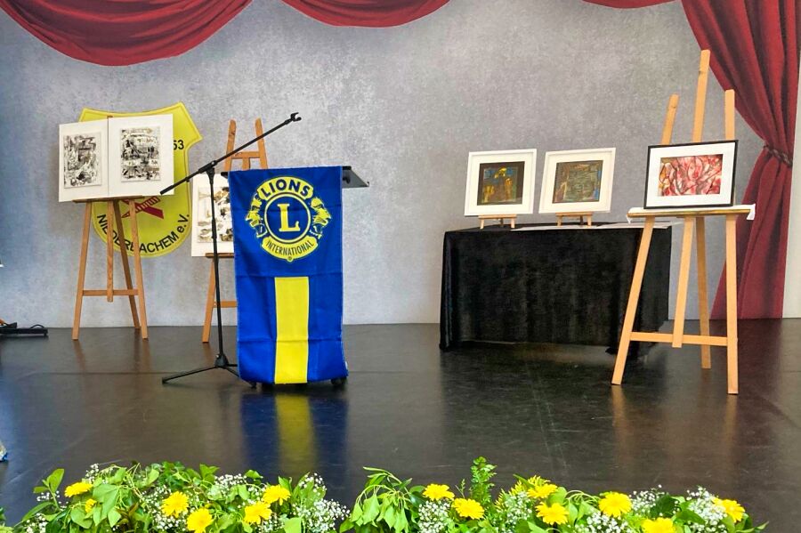 Bilder auf der Bühne