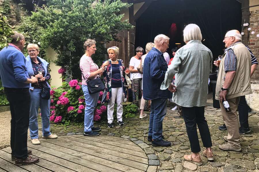 Gruppenbild vertiefte Gespräche