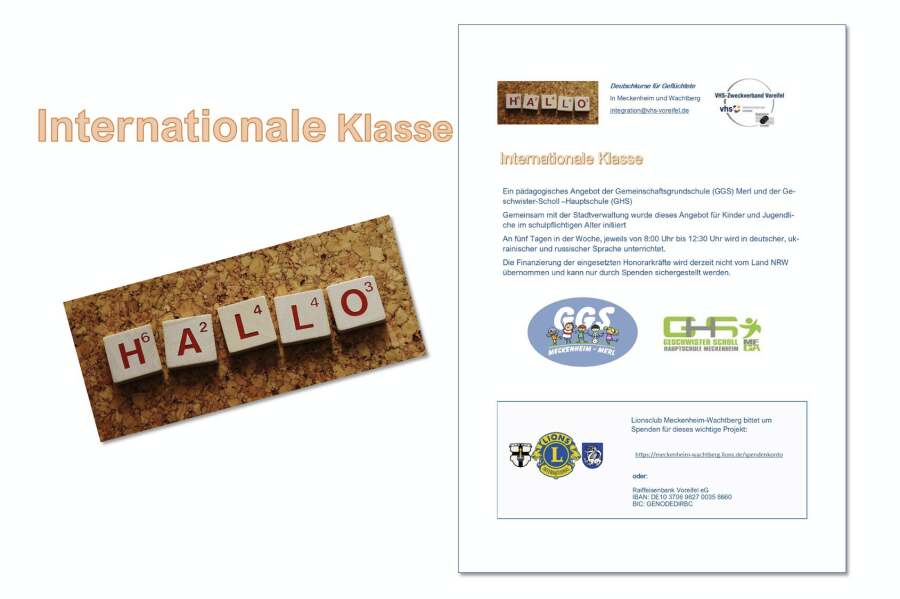 Projetbeschreibung Internationale Klasse