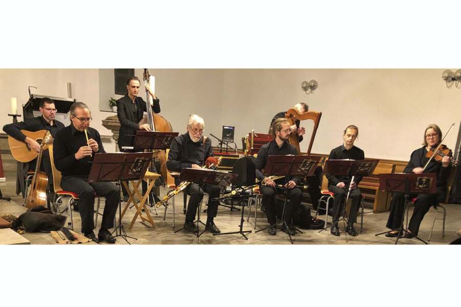 Musiker des Reel Bach Consort